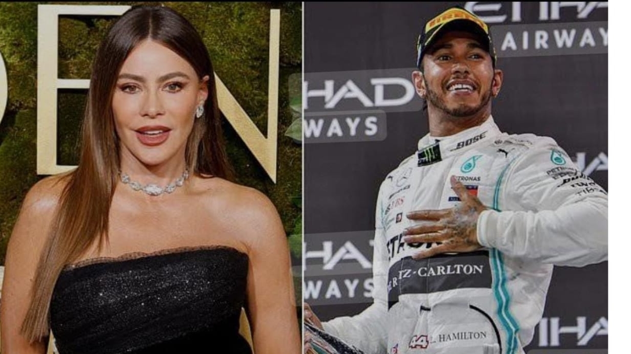 Astro da F1 Lewis Hamilton ignora a atriz Sofía Vergara e termina o relacionamento Lorena Bueri