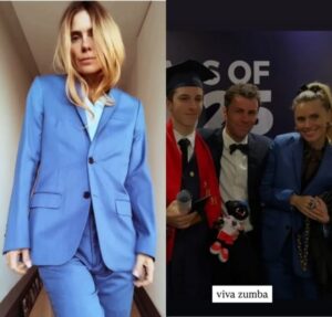Carolina Dieckmann aposta em look do filho para a formatura