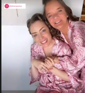 Fabiana e Rafaella Justus se arrumam juntas em casa para renovação de votos do pai com Ana Paula Siebert; veja os detalhes!