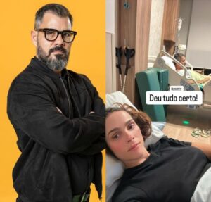 Após receber alta, Juliano Cazarré sofre queda e retorna ao hospital