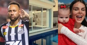 Cinco suítes, jardim e brinquedoteca: Neymar compra mansão milionária para mãe de filha fora