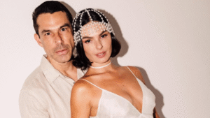 Noite italiana marca celebração de pré-casamento de Ísis Valverde e Marcus Buaiz