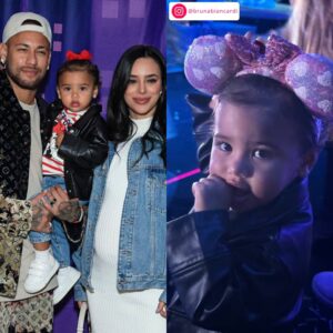 Neymar Jr. e Bruna Biancardi levam Mavie a evento da Disney. Confira os melhores momentos da pequena