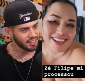 Ex de Luciano Camargo é processada por Zé Felipe após declarações sobre sexualidade do cantor: Tenho como provar