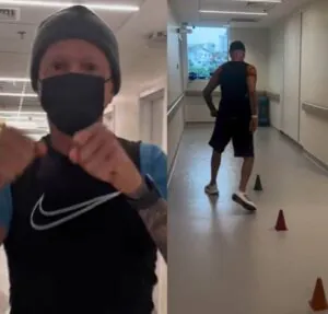 Cantor Netinho mostra rotina de exercícios físicos durante tratamento contra câncer