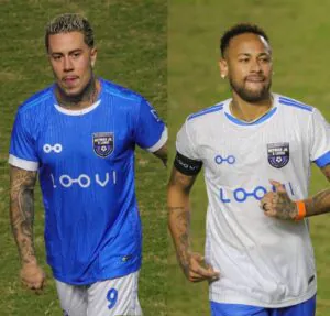 MC Daniel diverte Neymar Jr. ao mostrar tatuagem inspirada nele que deu errado. Assista!