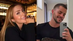 Jade Picon e o ator André Lamoglia postam fotos românticas durante viagem ao Peru