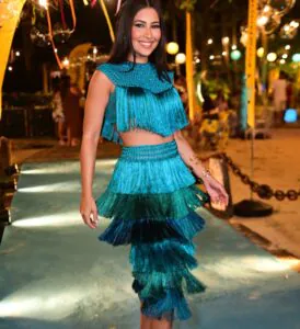 Thaynara OG recebe Nicole Bahls, Livian Aragão e mais famosos em luau do São João da Thay
