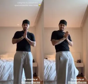 Zé Felipe brinca com estilo de João Guilherme e recebe resposta inusitada