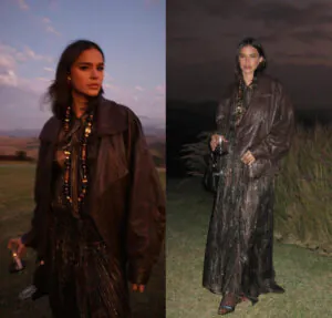 Boho chic! Bruna Marquezine usa look de 100 mil reais em renovação de votos de Giovanna Ewbank e Bruno Gagliasso