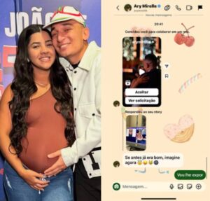 Após passar por cirurgia na língua, João Gomes expõe reação sugestiva da esposa