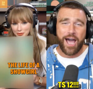 No podcast de Travis Kelce, Taylor Swift anuncia novo álbum – The Life of a Showgirl