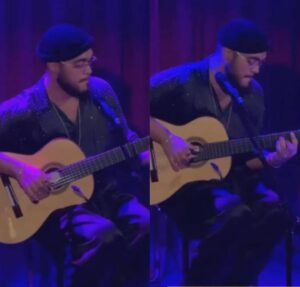 Francisco Gil volta aos palcos e emociona publico ao cantar Sinais de Fogo em homenagem a Preta Gil
