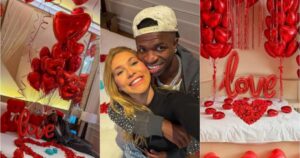 Decoração romântica que Vini Jr. preparou para Virginia custa menos que um body splash