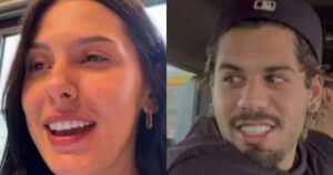 Ana Castela expõe noite com o namorado, Zé Felipe: ‘Nas bolas’