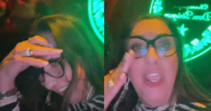 Mãe de Virginia curte balada após festa com a filha e Vini Jr.: ‘Nem sei onde estou’