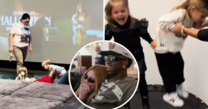 Virginia mostra bagunça dos filhos na mansão de Vini Jr. na Espanha