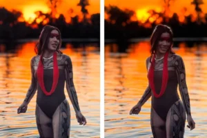 Anitta participa de ritual indígena no Xingu. Vídeos!