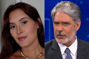 Filha de William Bonner chama atenção ao mostrar como acompanhou a despedida do pai no ‘JN’