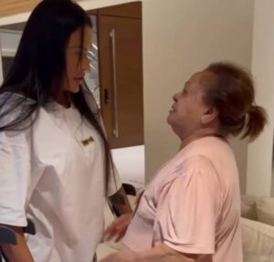 Após internação por lesão no Dança dos Famosos, Gracyanne Barbosa reencontra mãe de Belo