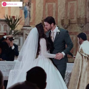 Fogos de artifício, decoração luxuosa, reencontro de ex-BBBs… Veja tudo o que rolou no casamento de Laís Caldas e Gustavo Marsengo