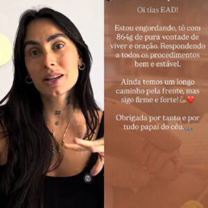 Clara Maia atualiza estado de saúde de Theo: Engordando. Veja o que ela e André Coelho já falaram sobre o filho