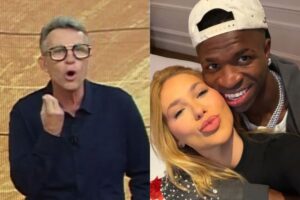Craque Neto expõe opinião sincera sobre namoro de Vini Jr e Virginia: “Deixa eu falar!”