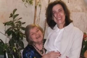 Fernanda Torres lamenta morte da sogra, sobrevivente da guerra