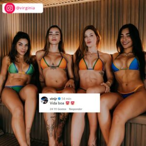 Virginia Fonseca posta foto de bíquini e ganha comentário de Vini Jr. Veja as vezes que influenciadora e o jogador levantaram suspeitas de affair