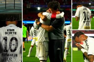 Vasco goleia Santos no MorumBis e Neymar sai aos prantos