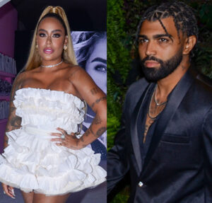 Gabigol faz homenagem para Rafaella Santos em campo e encerra rumores de crise