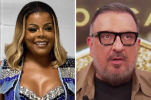 ‘Maior decepção’: Carelli cita Tati Quebra Barraco e ela rebate