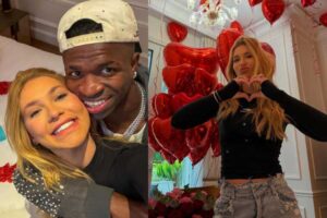 Virginia se destaca e ganha mais de 300 mil seguidores após assumir namoro com Vini Jr