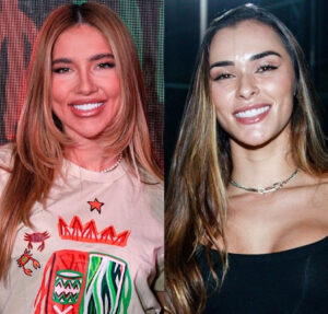 Em Madri, Virginia Fonseca aproveita noite com Vini Jr, Tainá Castro e Éder Militão