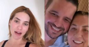 Padrasto de Virginia faz lipo às escondidas e choca Margareth Serrão