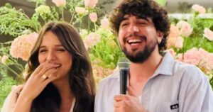 Grávida, visual de Rafa Kalimann em chá de bebê chama atenção: ‘Ela tá…’