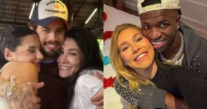 Mãe de Ana Castela curte post com críticas ao namoro de Virginia com Vini Jr.