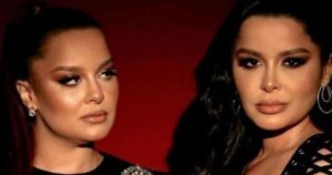 De franjinha e magérrima, Maiara atrai olhares de look vermelho: ‘Essa roupa…’