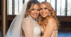 Filha de Joelma rebate críticas ao look polêmico da mãe em casamento: ‘É inveja’