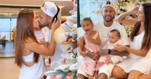 Mansão de Neymar e Biancardi ganha decoração de natal caríssima e encanta seguidores