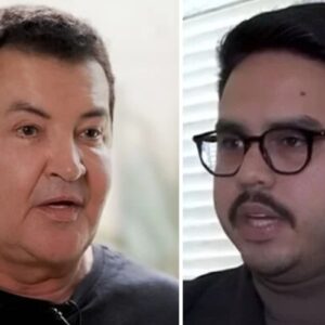 Beto Barbosa e o filho Felipe