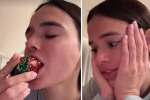 Bruna Marquezine gasta R$ 2,3 mil com morango do amor gourmet