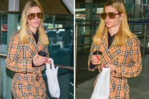 Carolina Dieckmann chega ao Brasil após overdose de amor e amizade por Preta Gil