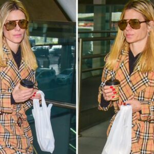 Carolina Dieckmann desembarca em Guarulhos