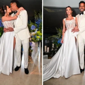 Casamento de Éder Militão e Tainá Castro