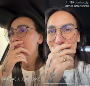 Theo, filho de Clara Maia e André Coelho, recebe alta da UTI: Vamos para o quarto