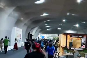 Incêndio atinge pavilhão da COP30 e diplomatas deixam o local às pressas