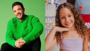 Wesley Safadão faz trança na filha e diz que aprendeu na escola