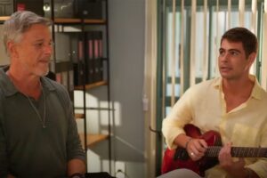 Jaques manipula Davi para ficar contra Abel em ‘Dona de Mim’