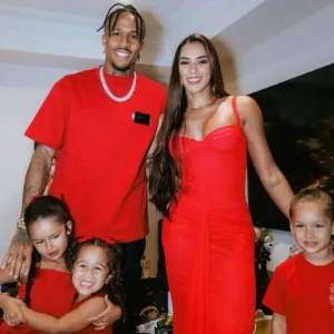 éder militão e tainá castro com os filhos